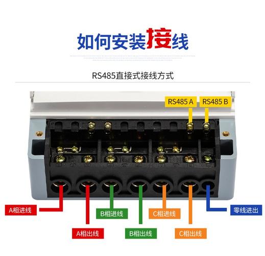 三相四线液晶电表380v大功率电能表三项电度表液晶工厂电子可带互感器